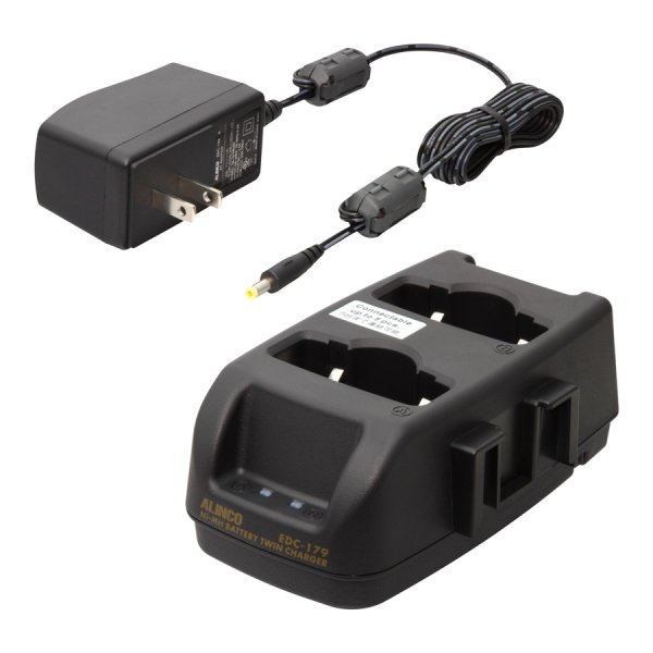 画像1: アルインコ ツイン急速充電器セット EDC-179A  (1)