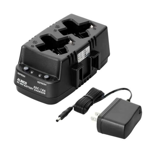 画像1: アルインコ ツイン充電器セット EDC-186A  (1)