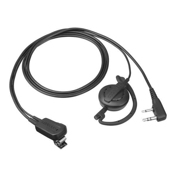 画像2: ケンウッド イヤホン付きクリップマイクロホン（耳掛けタイプ） EMC-12 (2)